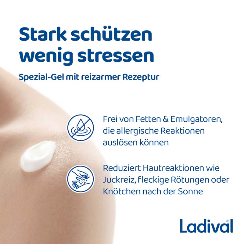 Ladival Allergische Haut Sonnenschutz-Gel LSF 50+ 200 ml Gel