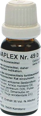 REGENAPLEX Nr.49 b Tropfen 15 ml Tropfen zum Einnehmen