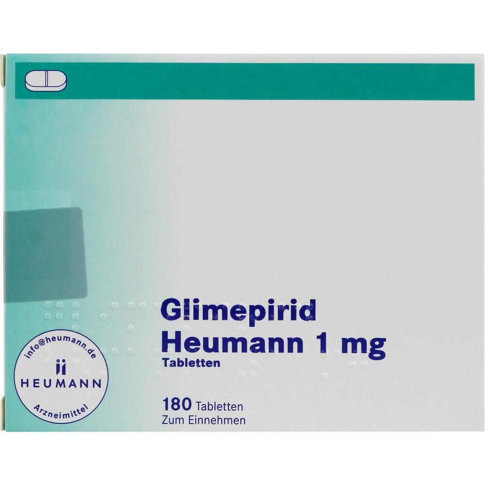 Glimepirid Heumann 1mg 180 St Tabletten