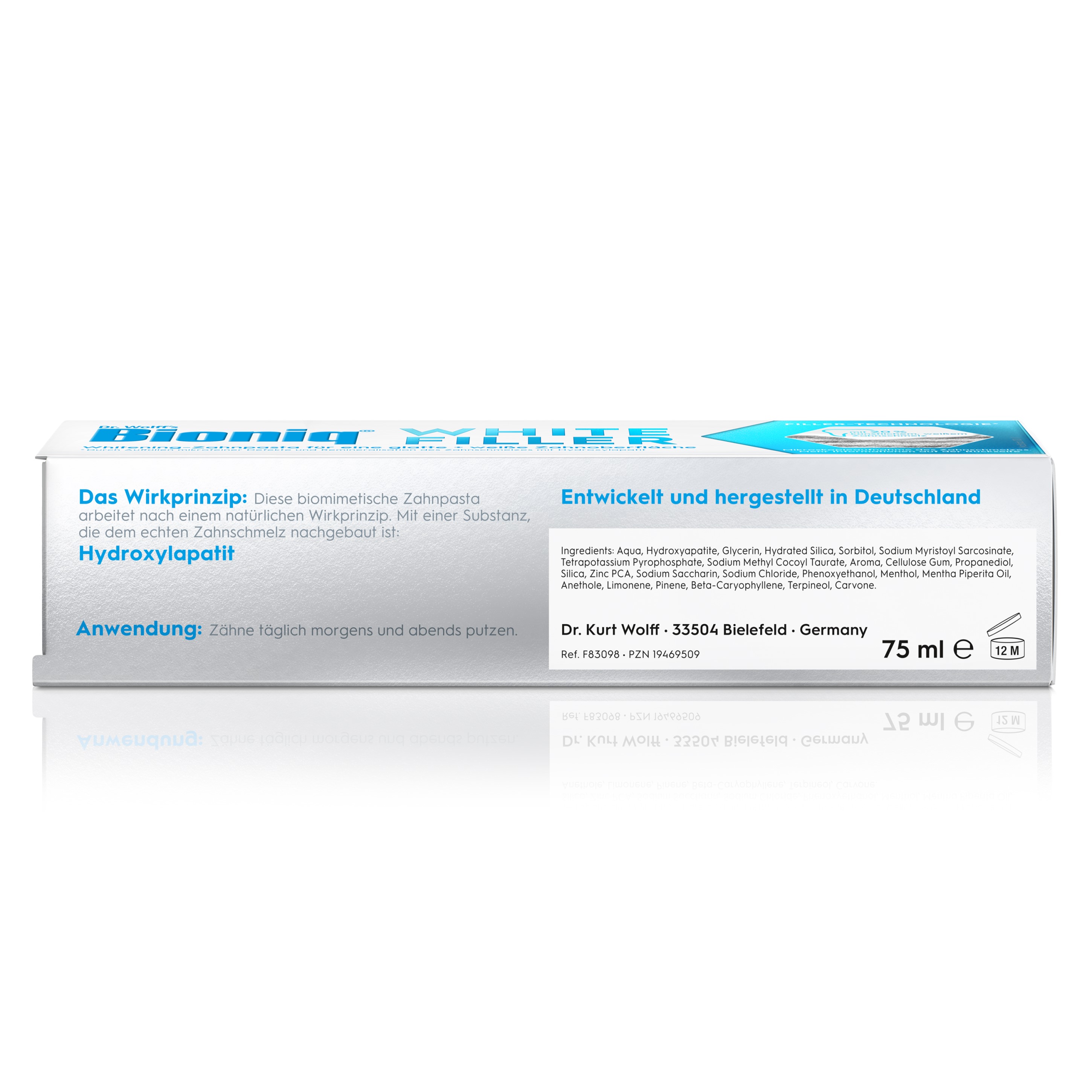 Bioniq WHITE FILLER 75 ml Zahncreme