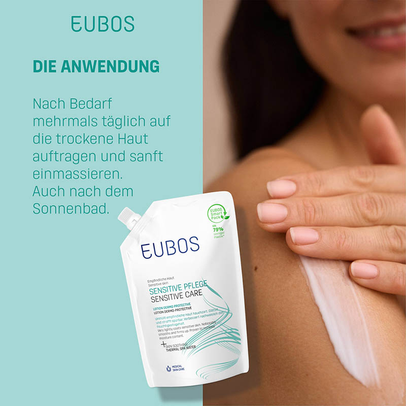 EUBOS SENSITIVE LOTION DERMO-PROTECTIV Nachfüllbeutel 400 ml Lotion
