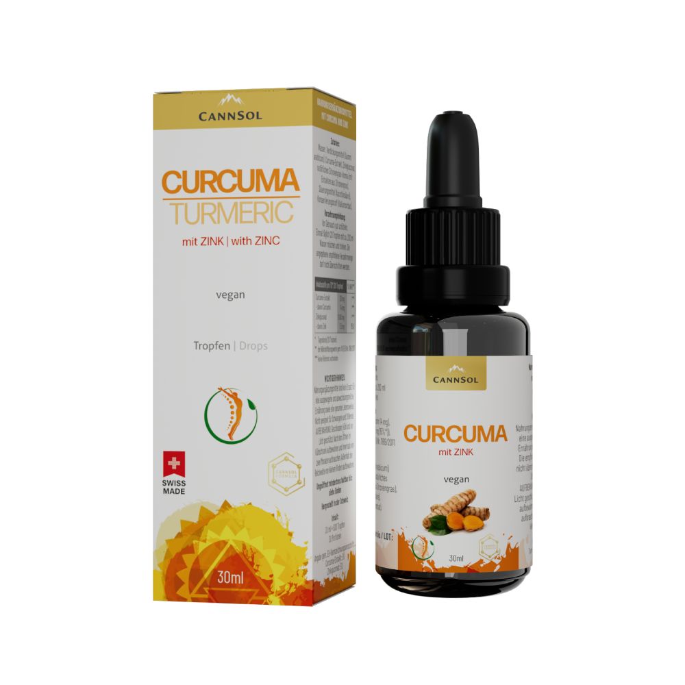 CANNSOL CURCUMA mit ZINK 30 ml Tropfen