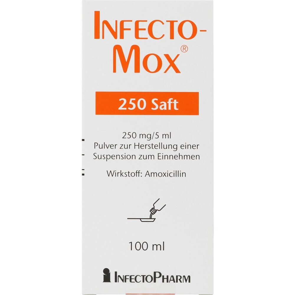 INFECTOMOX 250 100 ml Pulver zur Herstellung einer Suspension zum Einnehmen