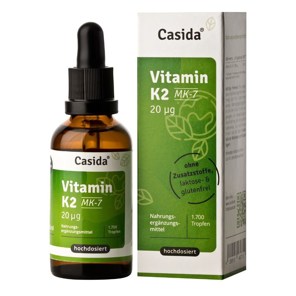 Casida Vitamin K2 MK7 200µg Tropfen 50 ml Tropfen