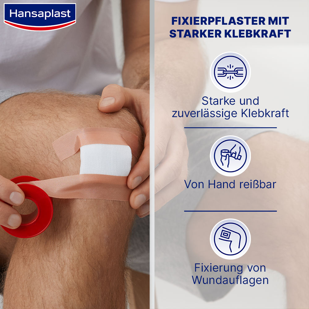 Hansaplast Classic 5m x 2,5cm 1 St Pflaster