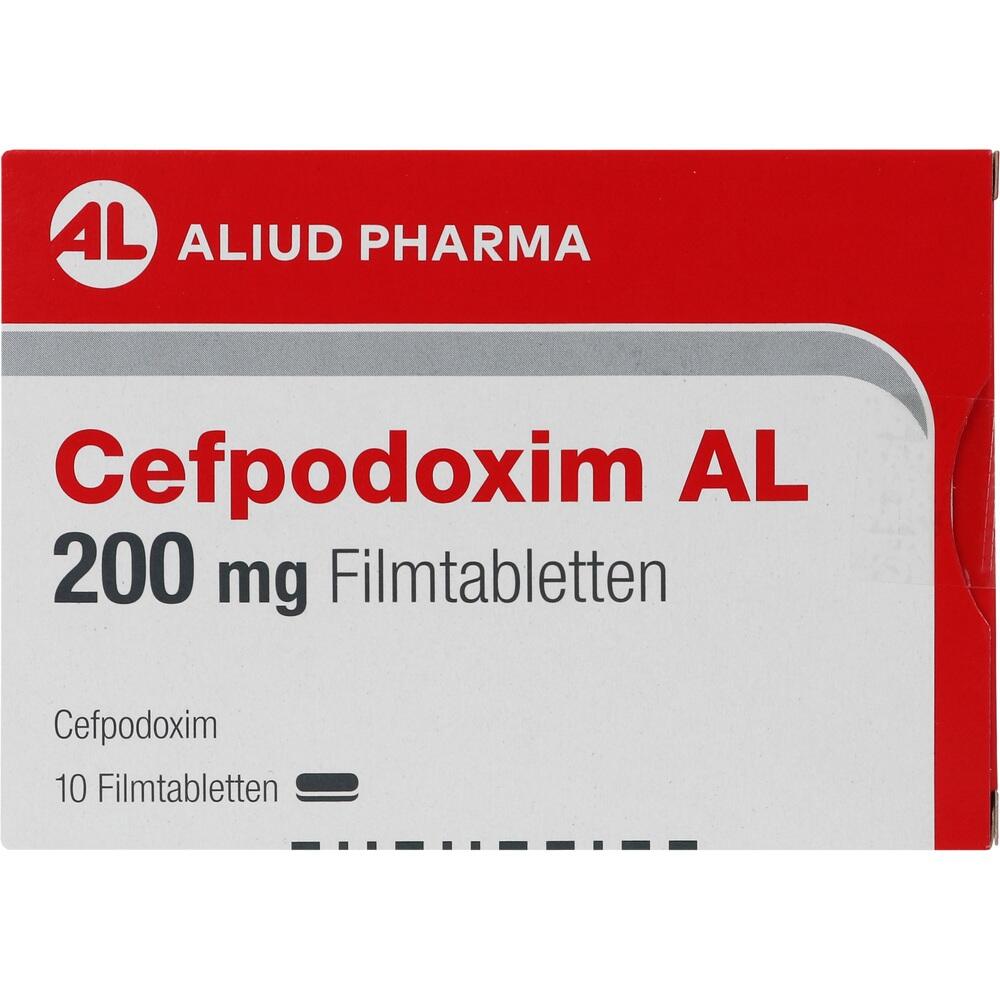 CEFPODOXIM AL 200mg 10 St Filmtabletten
