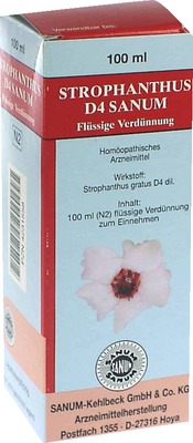 STROPHANTHUS D 4 Sanum Tropfen 100 ml Tropfen