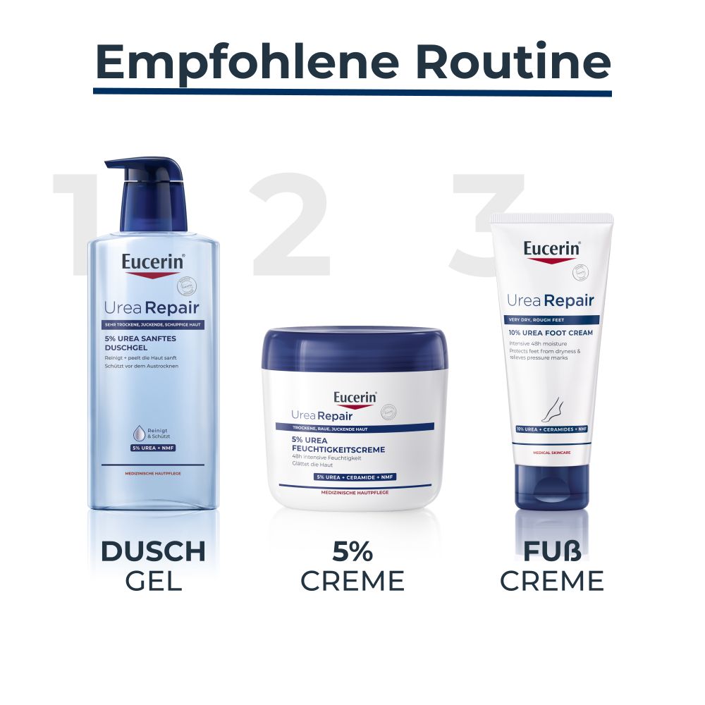 Eucerin UreaRepair  5 % UREA FEUCHTIGKEITSCREME  Körper 450 ml Creme