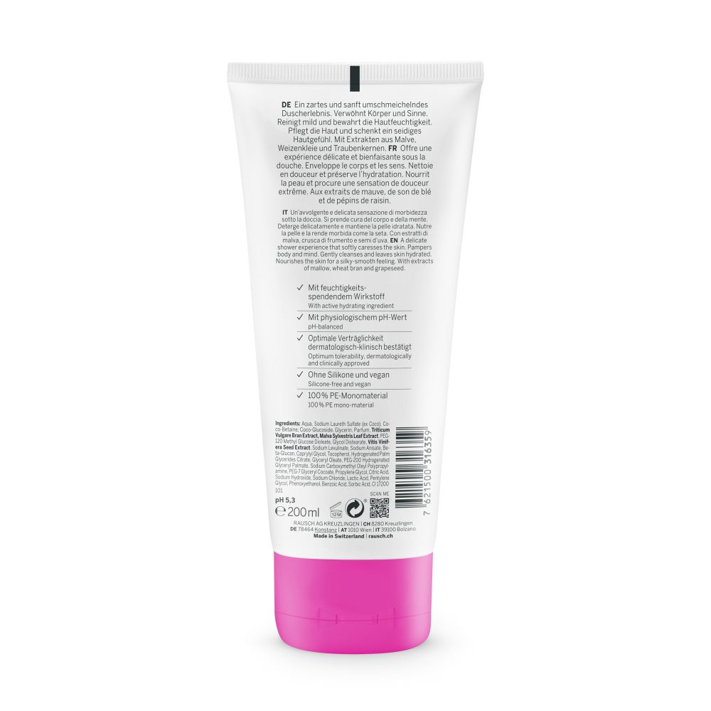 RAUSCH Feuchtigkeit Shower Gel mit Malve 200ml 200 ml Duschgel