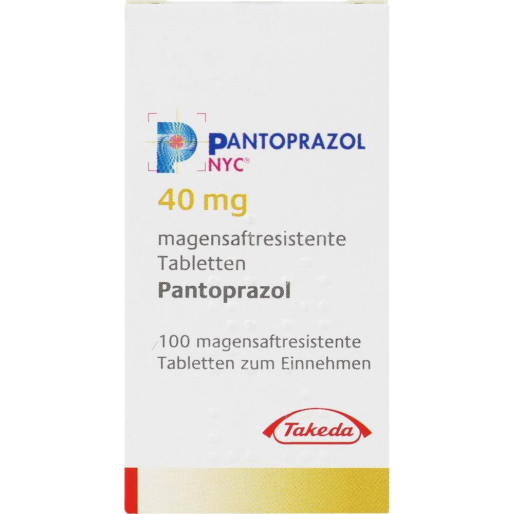 Pantoprazol NYC 40mg 100 St Tabletten magensaftresistent