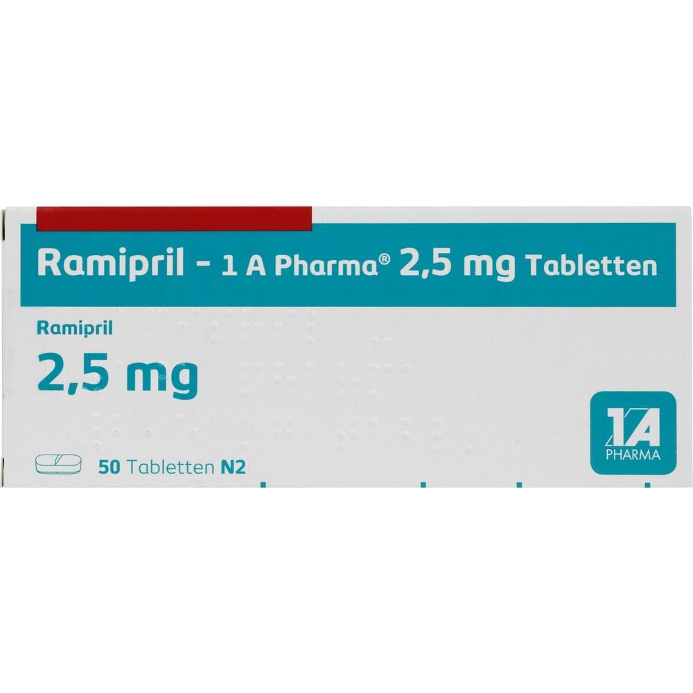 Ramipril-1 A Pharma 2,5mg 50 St Tabletten
