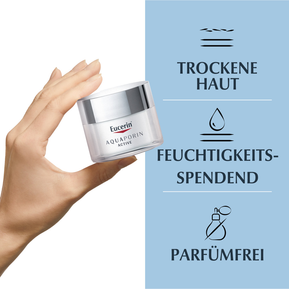 Eucerin AQUAporin ACTIVE für trockene Haut 50 ml Creme