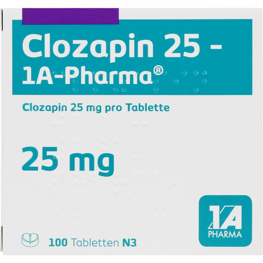 Clozapin 25-1 A Pharma 100 St Tabletten