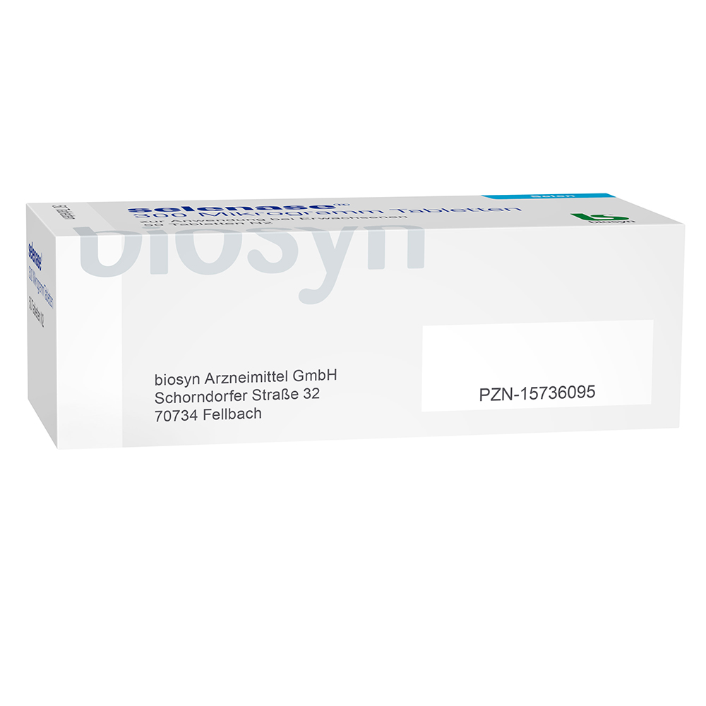 selenase 300 Mikrogramm  50 St Tabletten