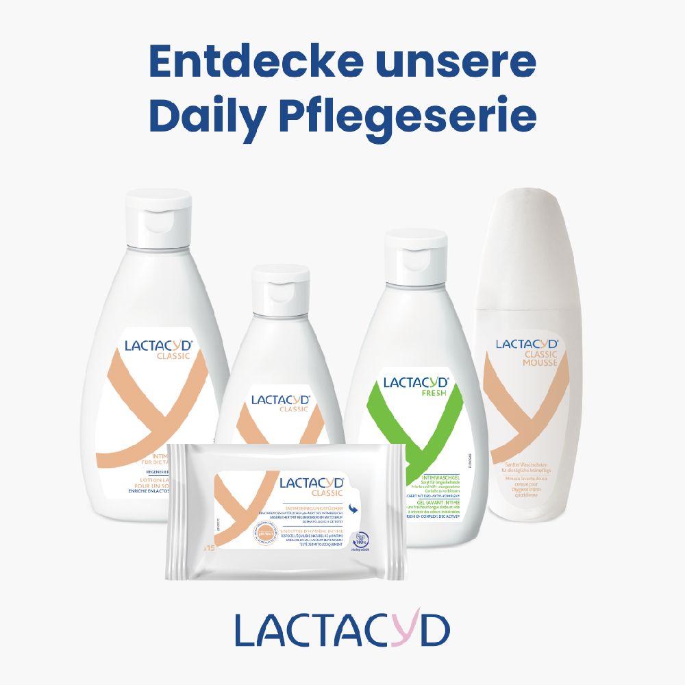 LACTACYD plus+ INTIMWASCHLOTION PRÄBIOTISCH 250 ml Lotion