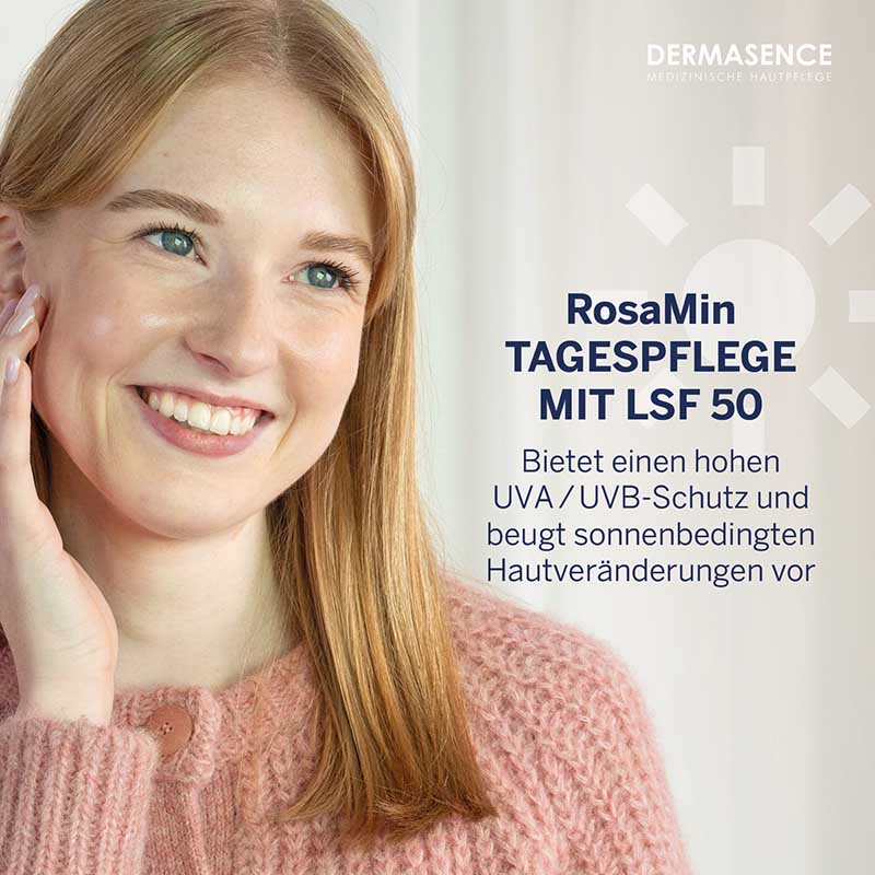 DERMASENCE RosaMin TAGESPFLEGE MIT LSF 50 50 ml Emulsion