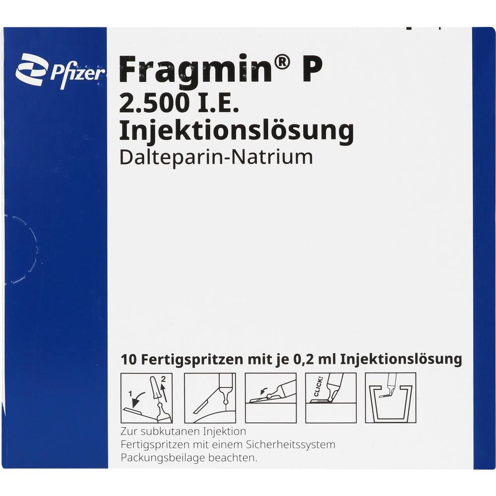 Fragmin P mit Sicherheits-System 10 St Fertigspritzen