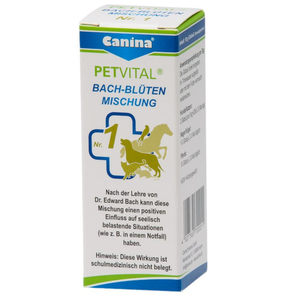 Canina PETVITAL BACH-BLÜTEN MISCHUNG Nr. 1 Globuli vet. 10 g Globuli