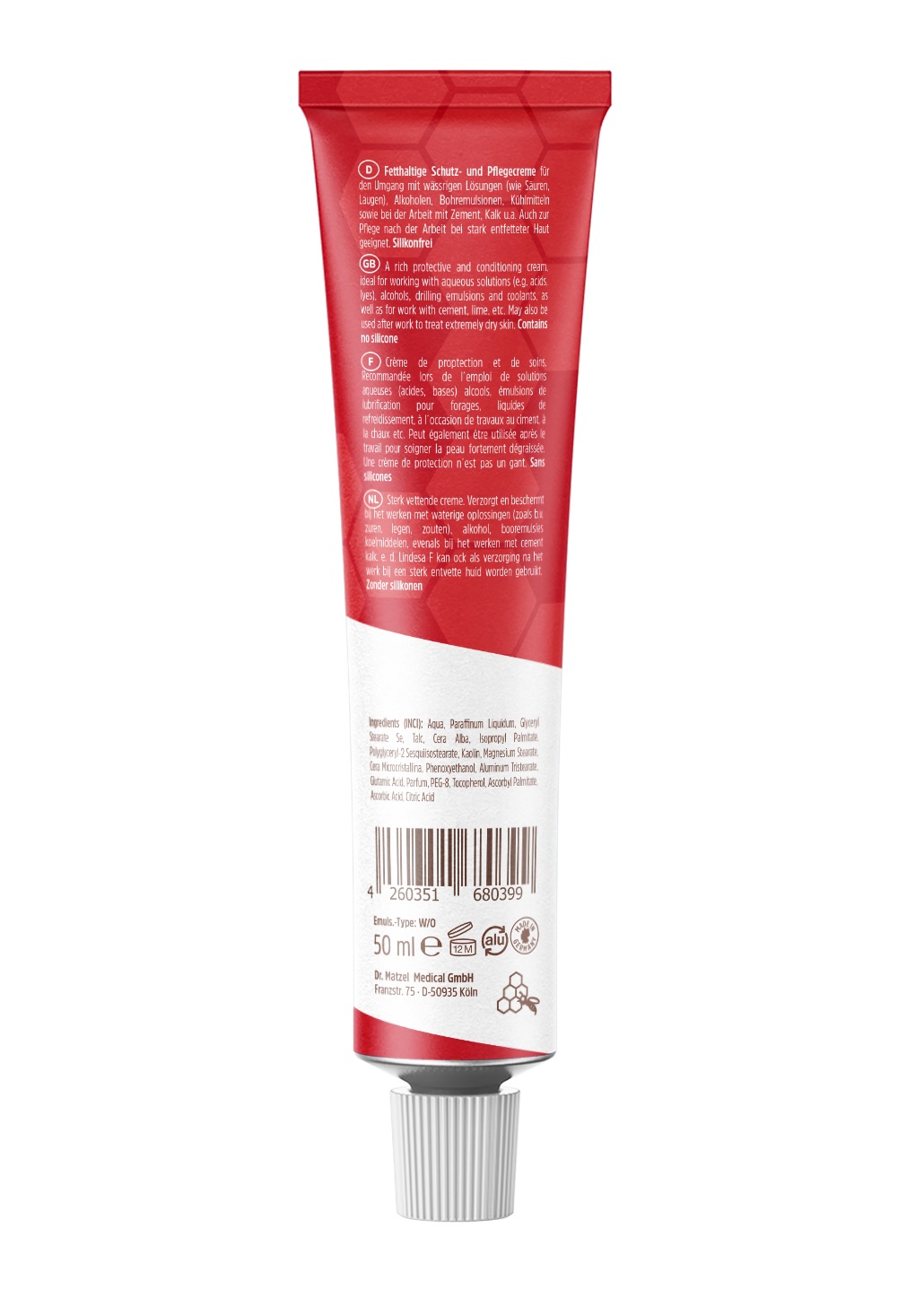 LINDESA F Hautschutz- und Pflegecreme 50 ml Creme