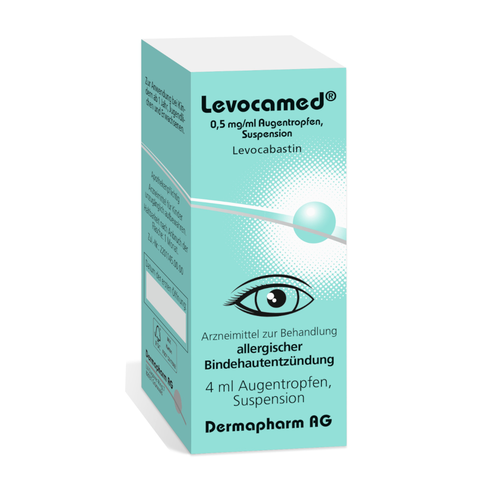 Levocamed 0,5mg/ml Augentropfen 4 ml Augentropfen