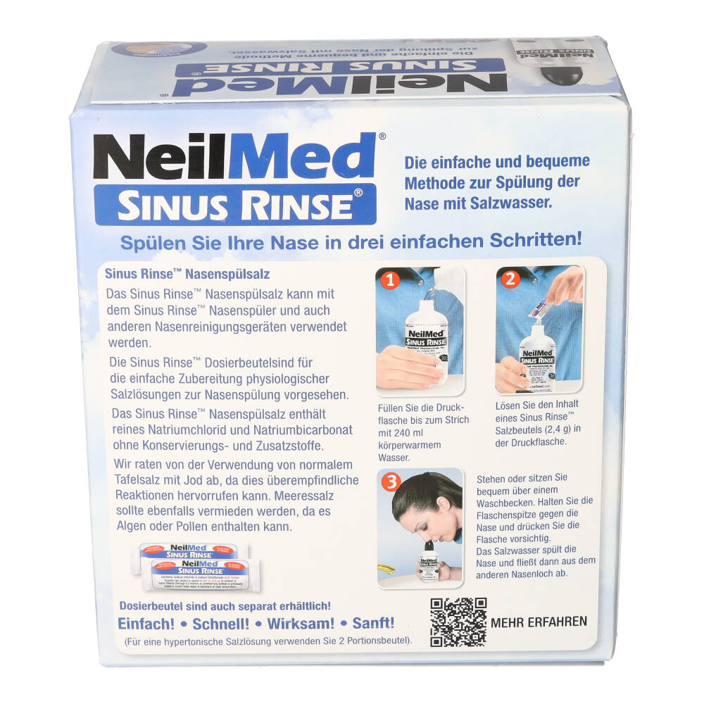 NeilMed SINUS RINSE Nasendusche 1 Packung Salz