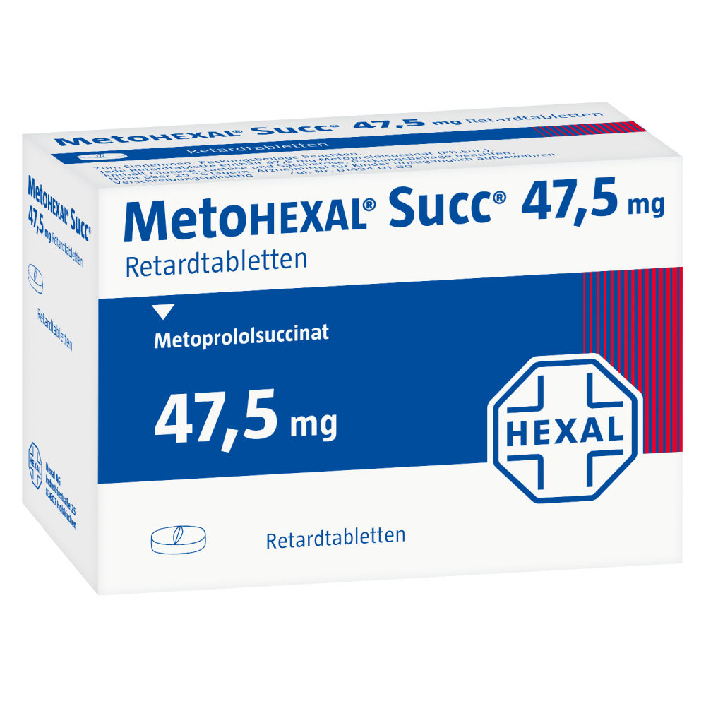 MetoHEXAL Succ 47,5mg 50 St Retard-Tabletten