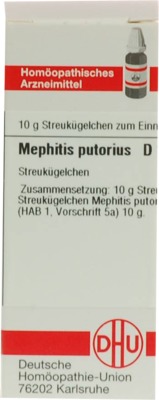 MEPHITIS putorius D 12 Globuli 10 g Globuli