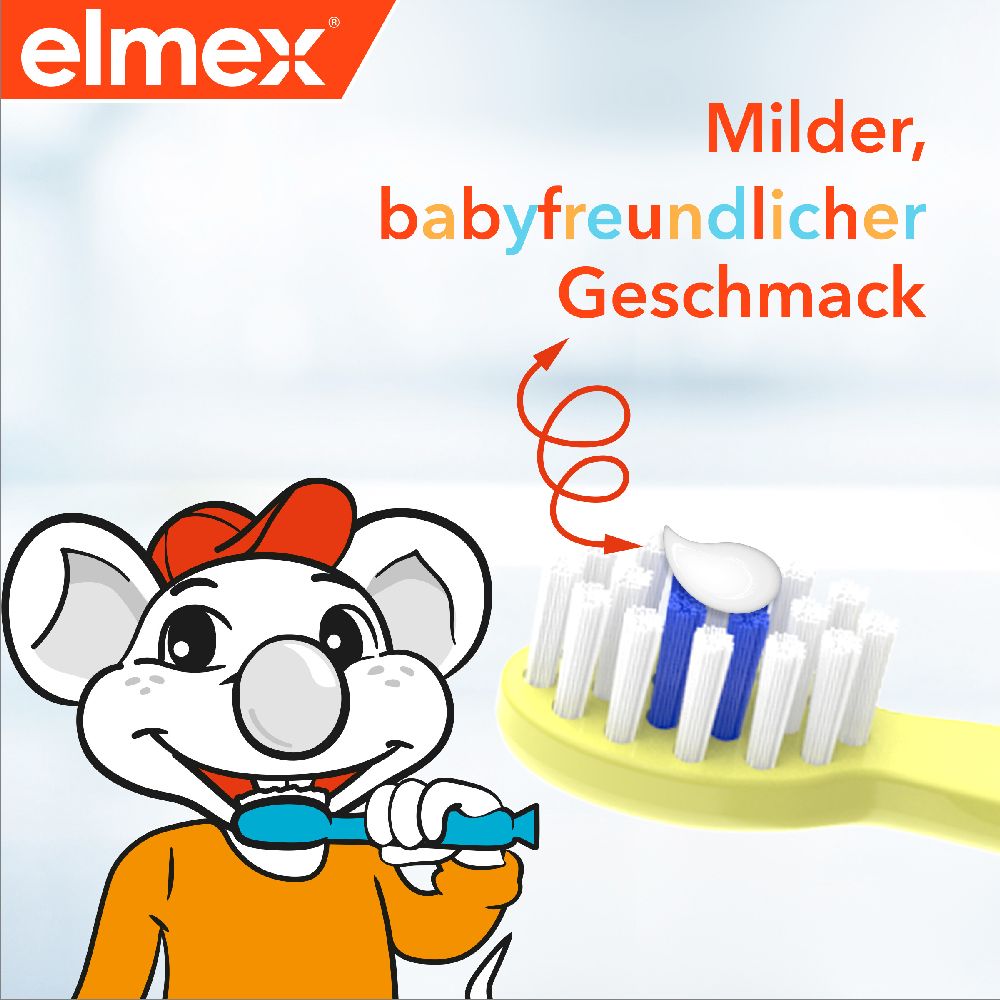 elmex BABY-Zahnpasta für Kinder von 0-2 Jahren 50 ml Zahnpasta