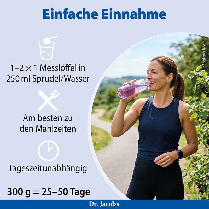 Dr. Jacob's pHysioBase Basen-Citrat-Basenpulver + Glucosamin