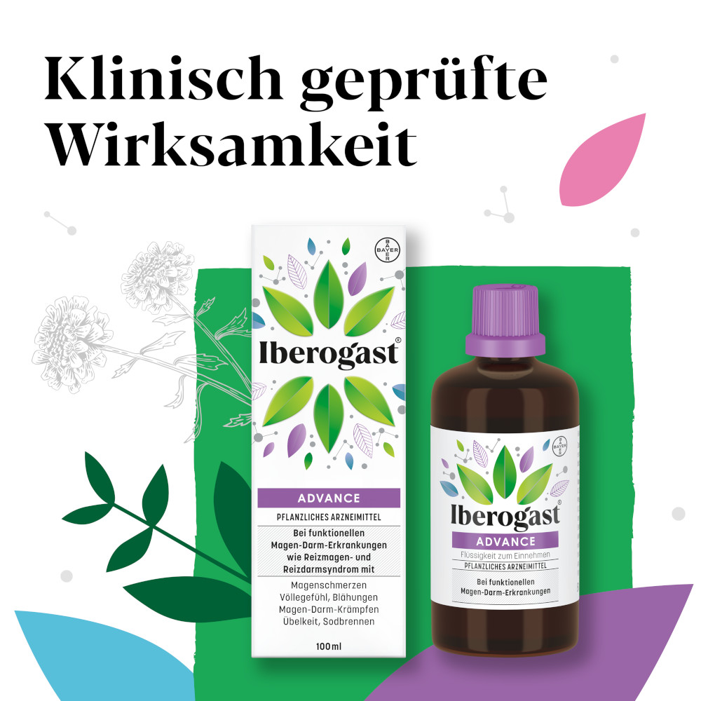 Iberogast ADVANCE 100 ml Flüssigkeit zum Einnehmen