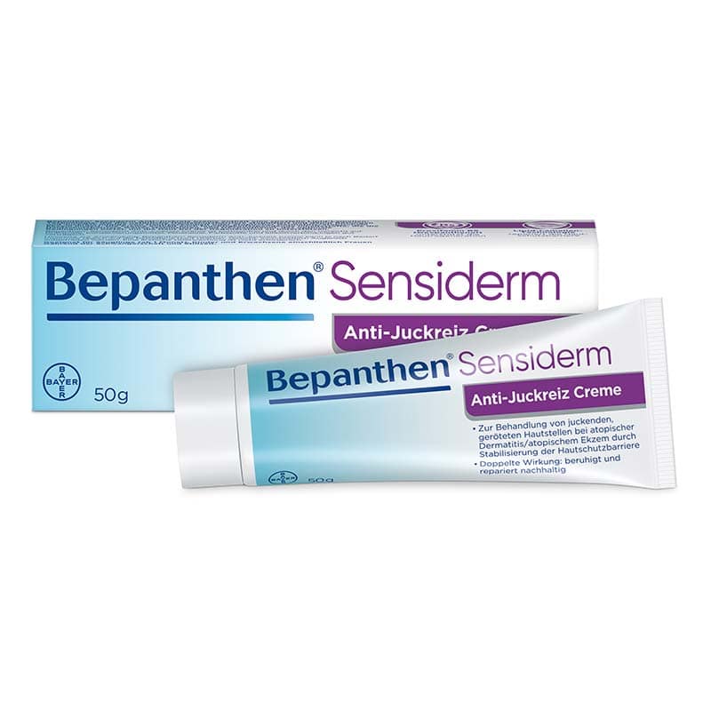 Bepanthen Sensiderm Anti-Juckreiz-Creme 50 g Creme