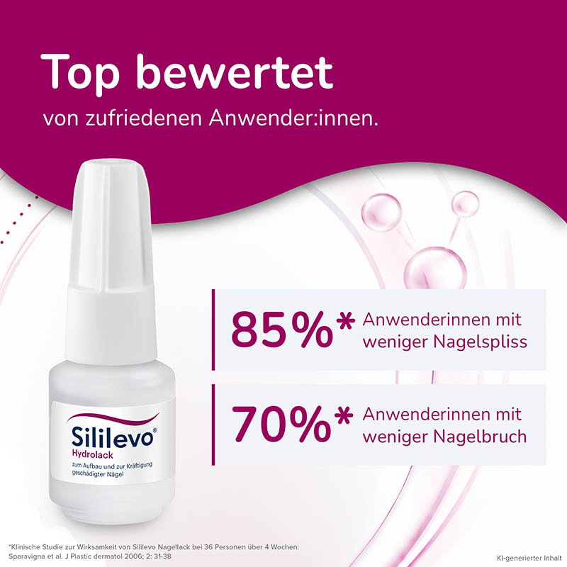 Sililevo Nagellack 6.6 ml Lösung