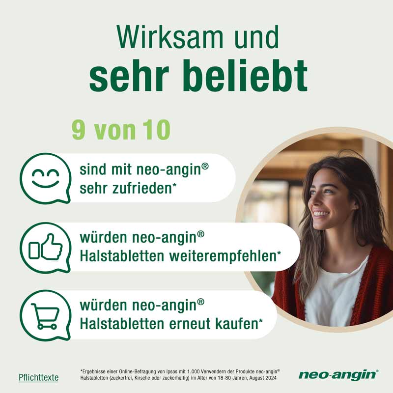 neo-angin HALSTABLETTEN 24 St Lutschtabletten
