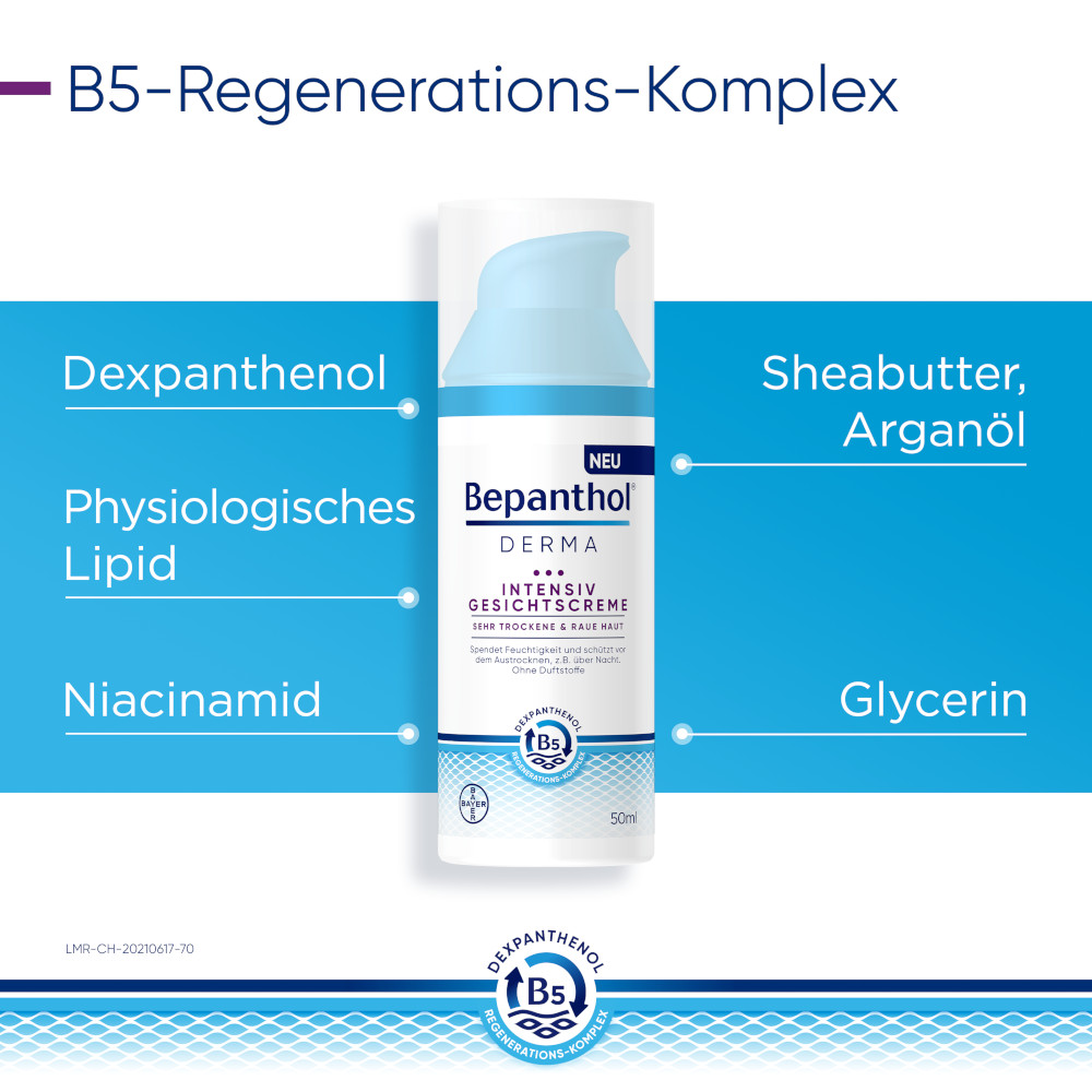 Bepanthol DERMA Intensiv Gesichtscreme 1X50 ml Creme
