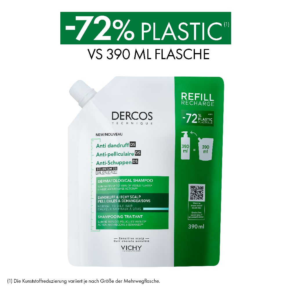 VICHY DERCOS Anti-Schuppen Shampoo NF 390 ml Shampoo