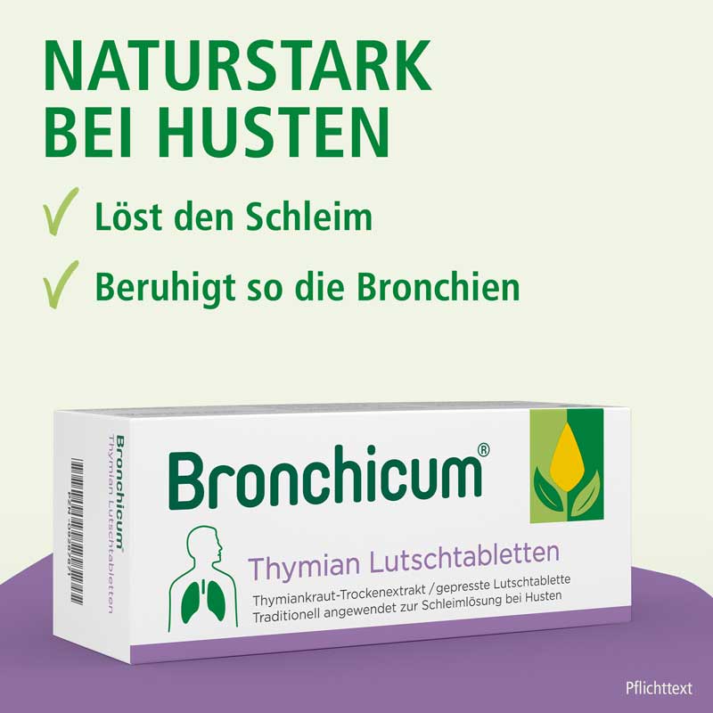 BRONCHICUM Thymian 50 St Lutschtabletten