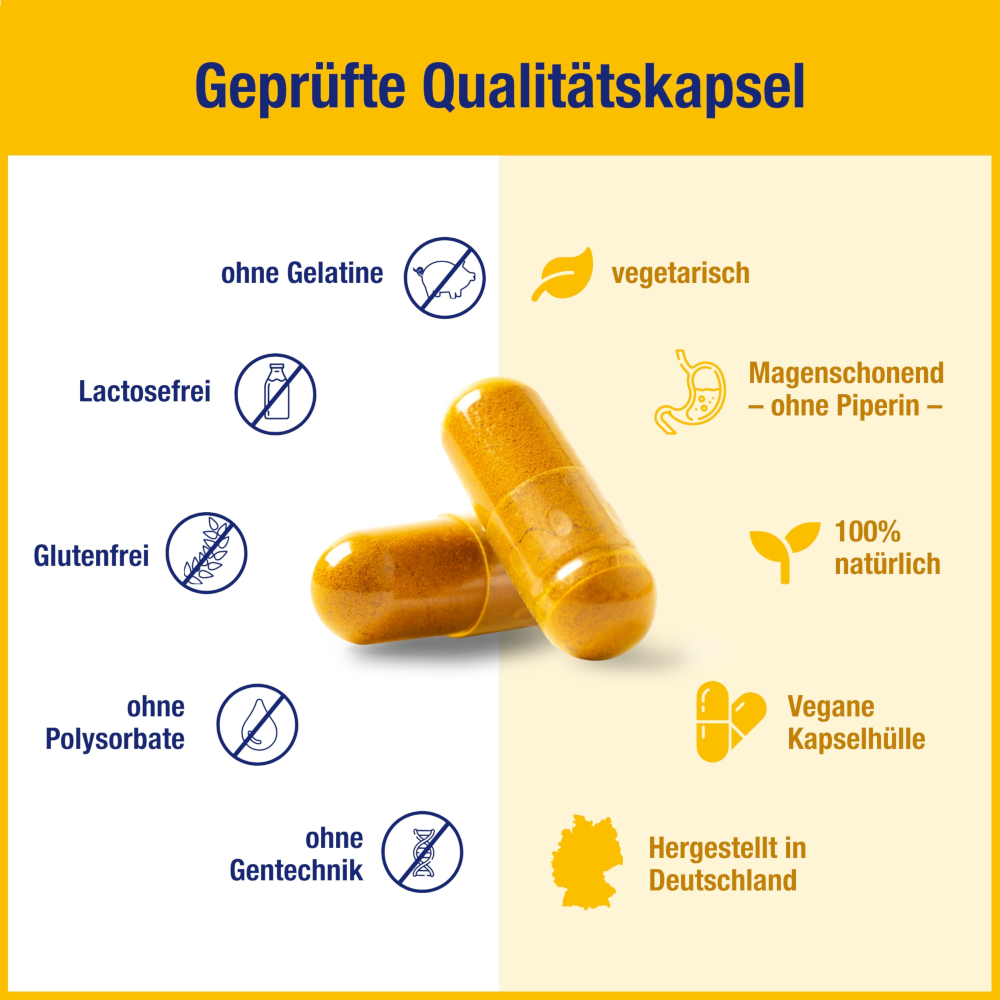 GELENCIUM Curcuma PLUS 60 St Kapseln
