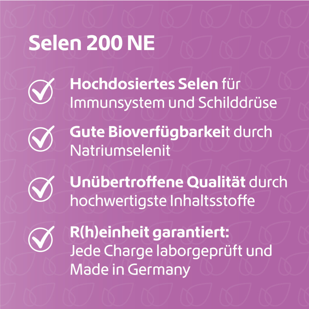 R(h)ein Nutrition Selen 200 NE 120 St Kapseln