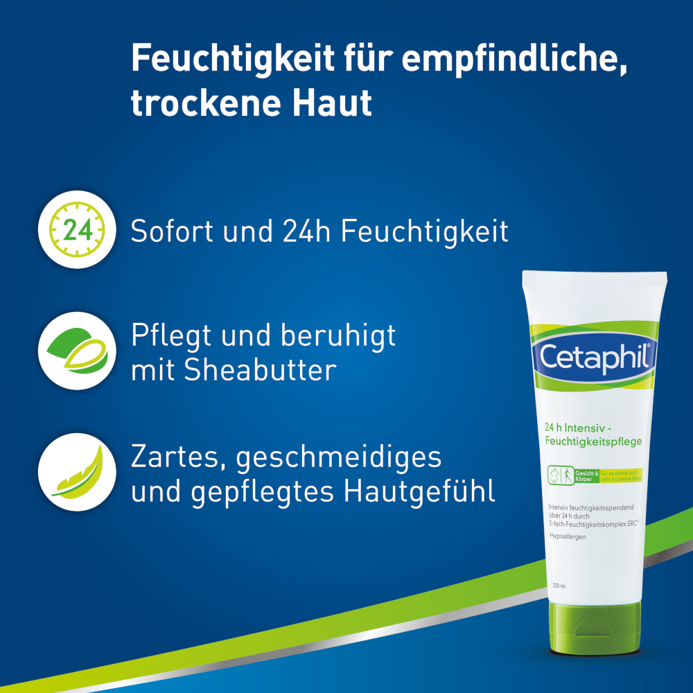 Cetaphil  24h Intensiv Feuchtigkeitspflege 220 ml Lotion