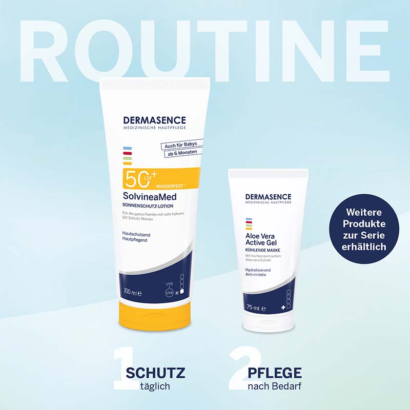 DERMASENCE SolvineaMed SONNENSCHUTZ-LOTION LSF 50+ 200 ml Lotion