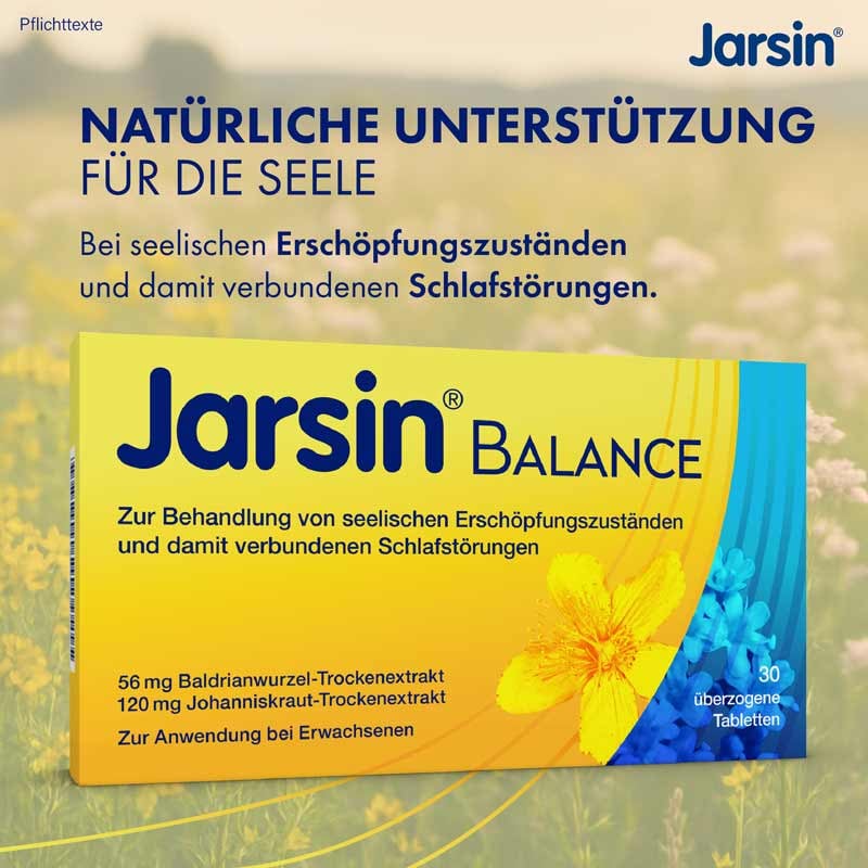 Jarsin BALANCE  30 St Überzogene Tabletten