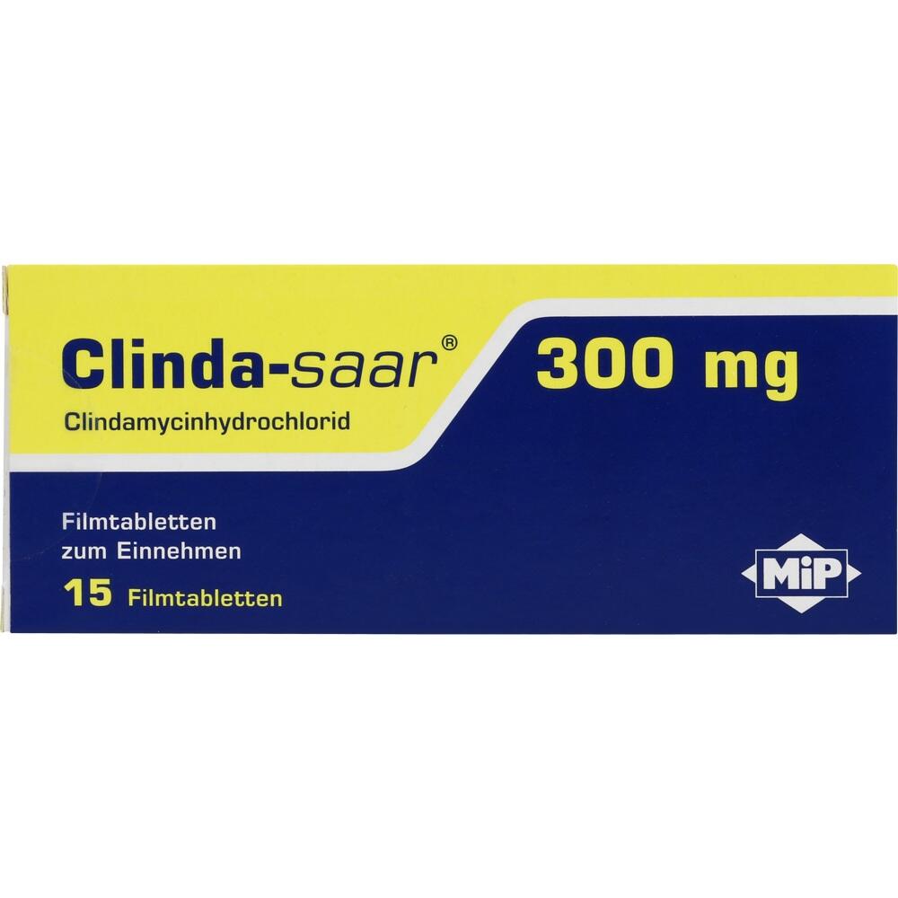 Clinda-saar 300mg 15 St Filmtabletten