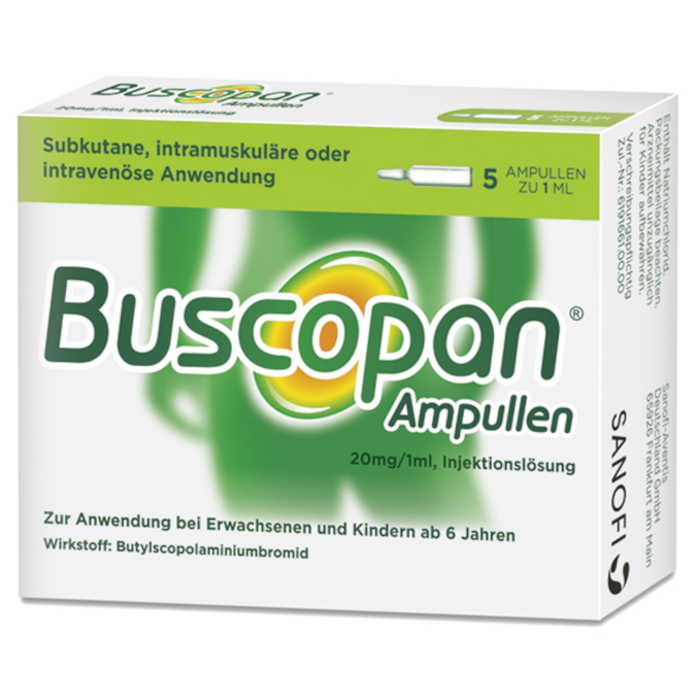 Buscopan Ampullen 5X1 ml Injektionslösung