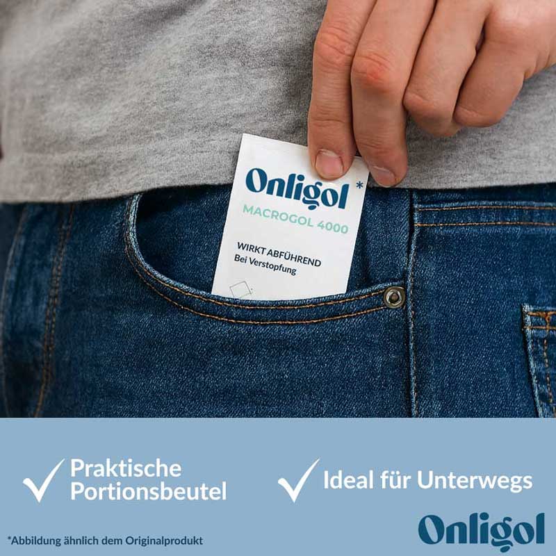 Onligol MACROGOL 4000 Bei Verstopfung, Obstipation 20X10 g Pulver