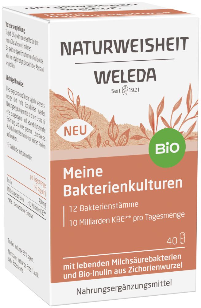 WELEDA Naturweisheit Meine Bakterienkulturen 40 St Kapseln