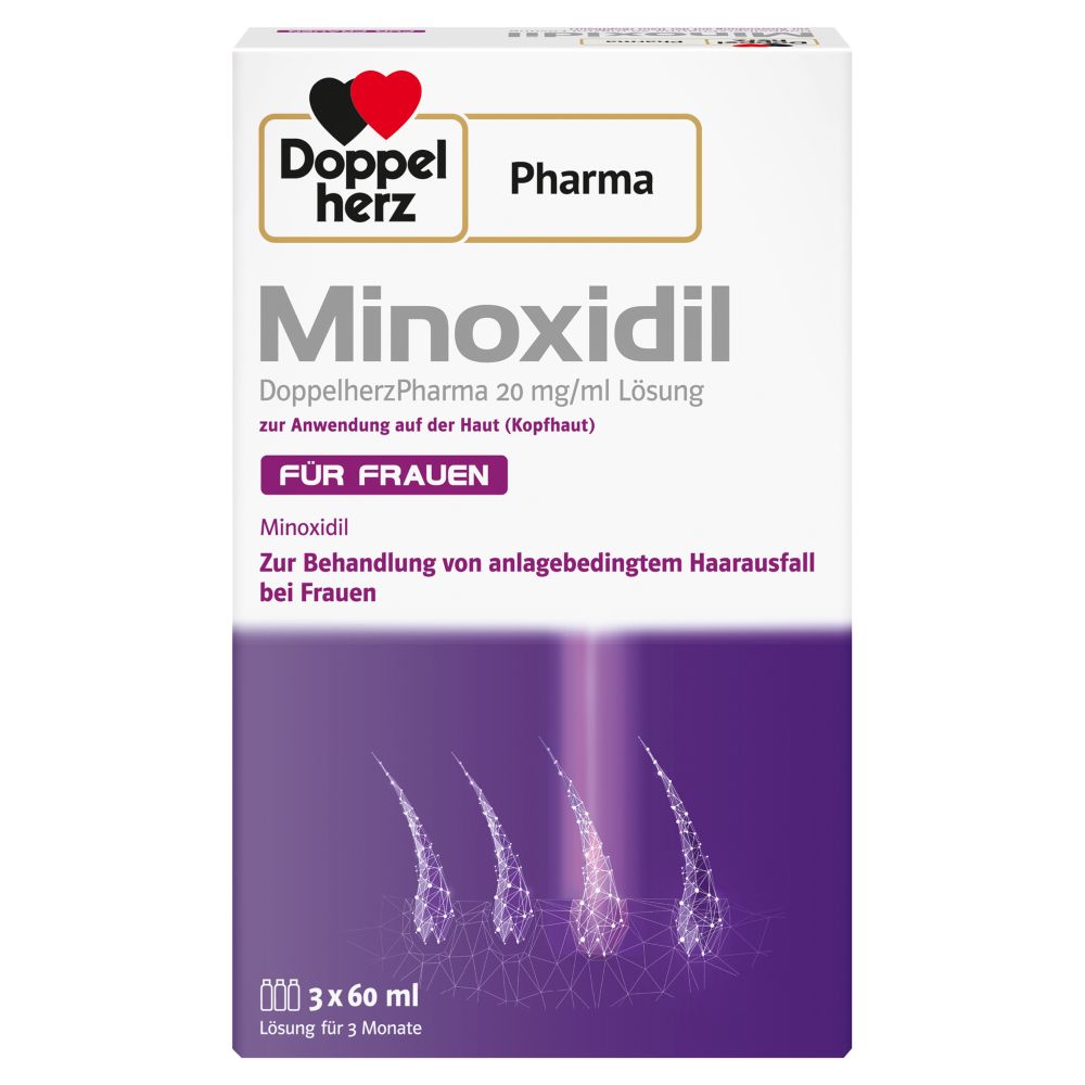 Doppelherz Pharma MINOXIDIL FÜR FRAUEN 3X60 ml Lösung