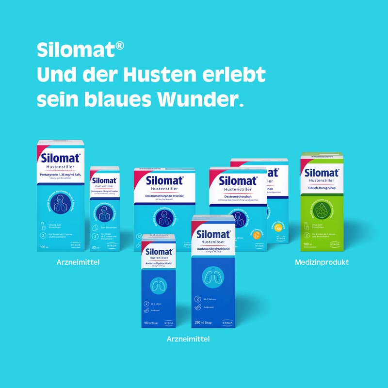 Silomat Hustenstiller Eibisch-Honig-Sirup  100 ml Sirup