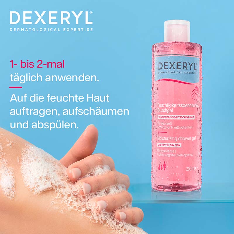 DEXERYL Feuchtigkeitsspendendes Duschgel 200 ml Duschgel