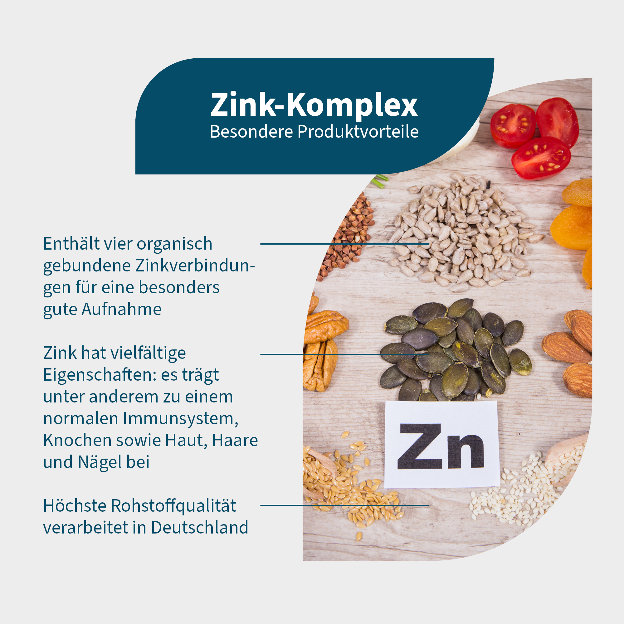 NatuGena Zink-Komplex 40 g Presslinge