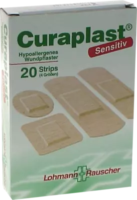CURAPLAST Strips sensitiv sortiert 20 St Pflaster